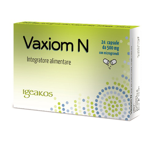 VAXIOM N 24 CAPSULE 12 G - Farmacia-flash.it