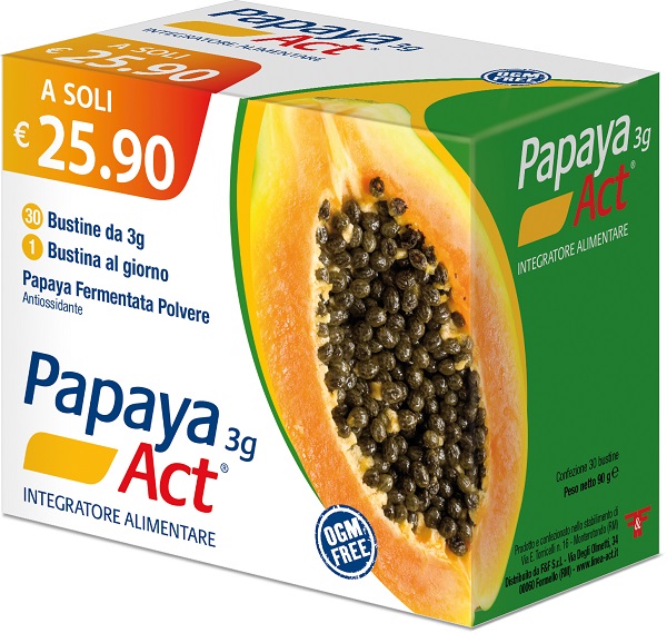 PAPAYA ACT 3 G 30 BUSTINE - Farmacia-flash.it