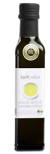 HANF&NATUR CANAPA OLIO DI SEMI BIO 250 ML - Farmacia-flash.it