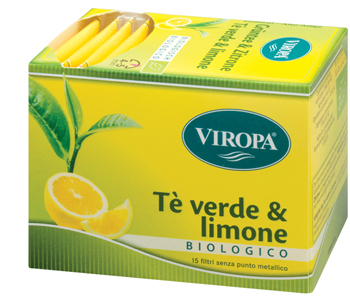 VIROPA TE' VERDE LIMONE BIO 15 FILTRI - Farmacia-flash.it