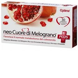 CUORE DI MELOGRANO NEOCUORE DI MELOGRANO PLUS 30 COMPRESSE 816 MG - Farmacia-flash.it