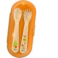 AVENT SET POSATINE DA VIAGGIO 12 MESI+ - Farmacia-flash.it