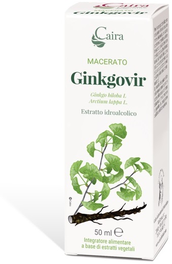 CAIRA GINKGOVIR MACERATO IDROALCOLICO GOCCE 50 ML - Farmacia-flash.it