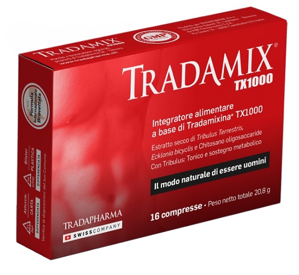 TRADAMIX TX 1000 ASTUCCIO 16 COMPRESSE DUE BLISTER 8 COMPRESSE - Farmacia-flash.it