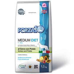 FORZA 10 MEDIUM DIET CON CERVO E PATATE PER CANI DI MEDIA TAGLIA 12 KG - Farmacia-flash.it