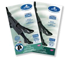 SAUBER CALZA UOMO Q-SKIN 70 DEN COLORE  ANTRACITE TAGLIA P - Farmacia-flash.it