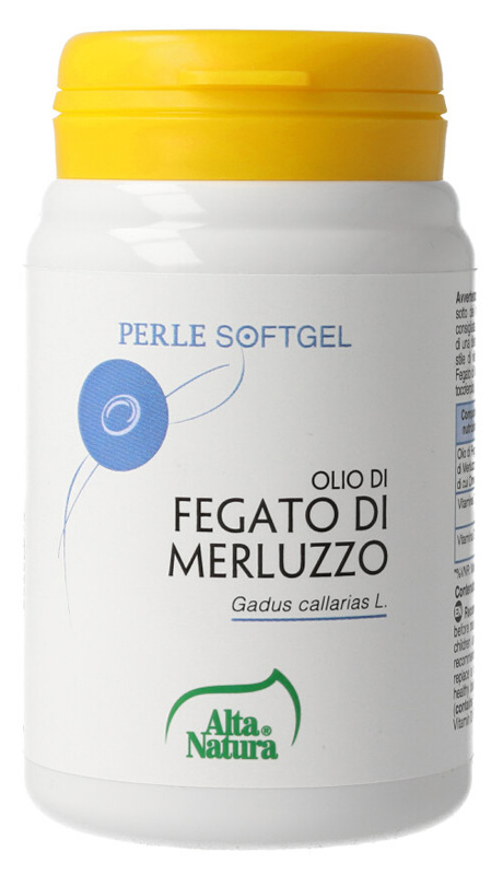 FEGATO DI MERLUZZO 100 PERLE PILLOLIERA 40 G - Farmacia-flash.it