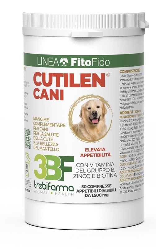 CUTILEN CANI 50 COMPRESSE BARATTOLO 75 G - Farmacia-flash.it