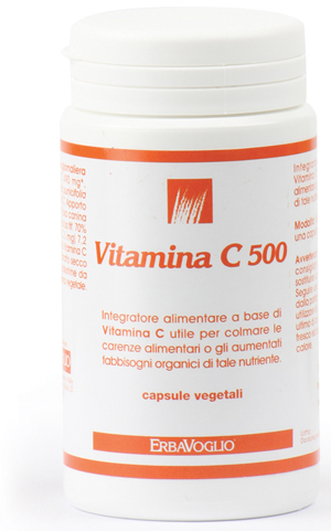 VITAMINA C500 100 CAPSULE PILLOLIERA 67 G - Farmacia-flash.it