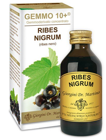 GEMMO 10+ RIBES NERO 100 ML LIQUIDO ANALCOLICO - Farmacia-flash.it