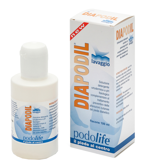 DIAPODIL LAVAGGIO SOLUZIONE DETERGENTE ORTODERMICO 100 ML - Farmacia-flash.it