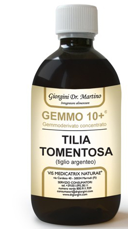 GEMMO 10+ TIGLIO ARGENTEO LIQUIDO ANALCOLICO 500 ML - Farmacia-flash.it