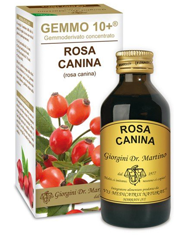 GEMMO 10+ ROSA CANINA LIQUIDO ANALCOLICO 100 ML - Farmacia-flash.it