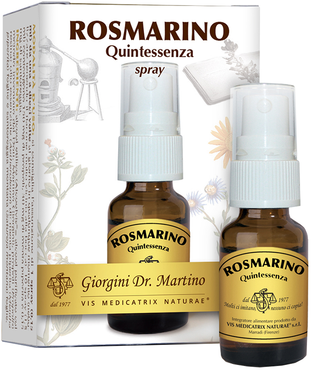 ROSMARINO QUINTESSENZA SPRAY 15 ML - Farmacia-flash.it