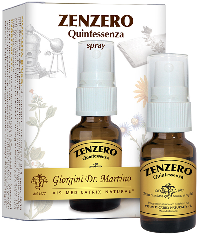 ZENZERO QUINTESSENZA SPRAY 15 ML - Farmacia-flash.it