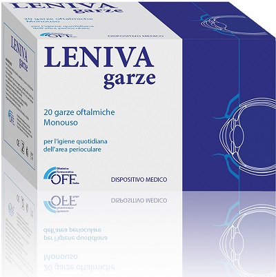 LENIVA GARZE OFTALMICHE 20 PEZZI - Farmacia-flash.it