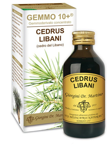 GEMMO 10+ CEDRO DEL LIBANO 100 ML LIQUIDO ANALCOLICO - Farmacia-flash.it