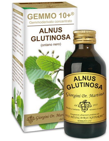 GEMMO 10+ ONTANO NERO 100 ML LIQUIDO ANALCOLICO - Farmacia-flash.it