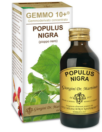 GEMMO 10+ PIOPPO NERO 100 ML LIQUIDO ANALCOLICO - Farmacia-flash.it