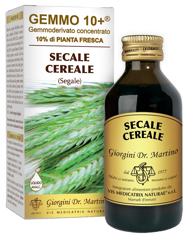 GEMMO 10+ SEGALE 100 ML LIQUIDO ANALCOLICO - Farmacia-flash.it