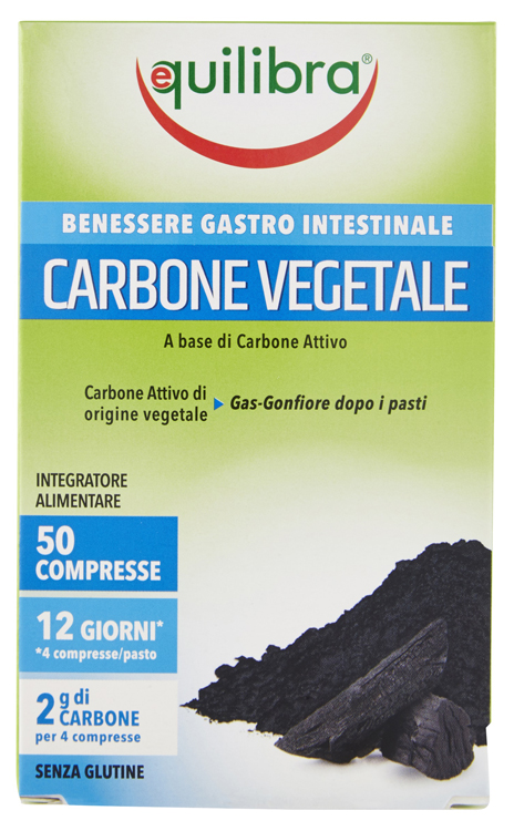 CARBONE VEGETALE 50 COMPRESSE - Farmacia-flash.it