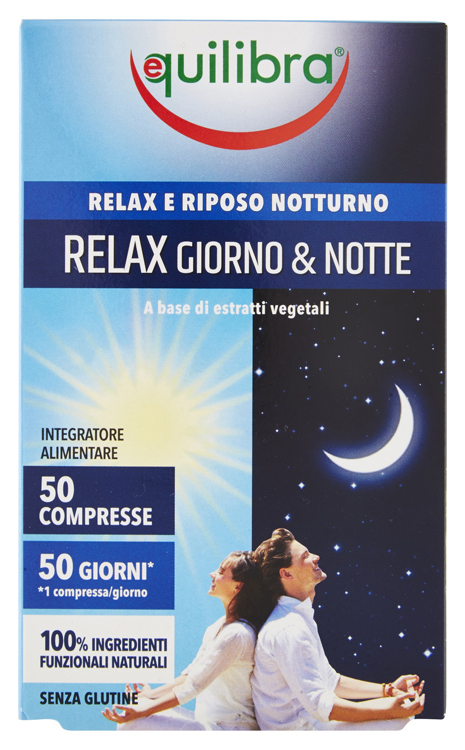 RELAX GIORNO & NOTTE 50 COMPRESSE - Farmacia-flash.it