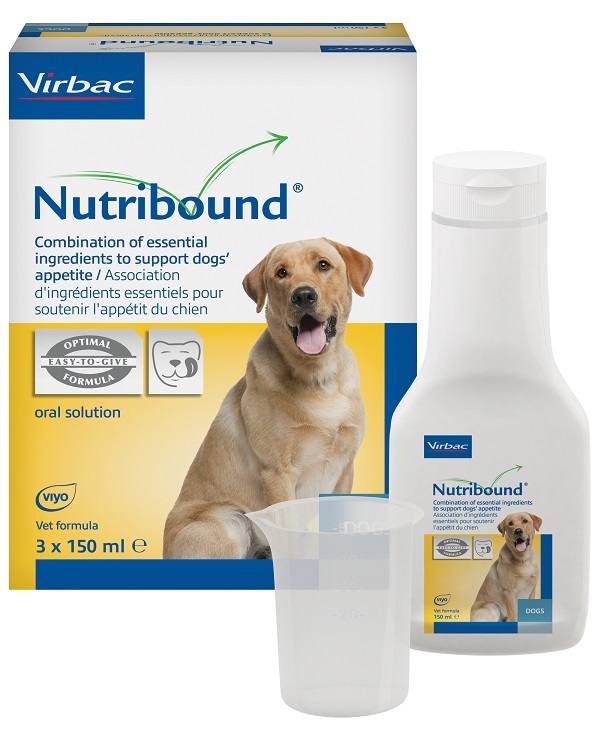 NUTRIBOUND SOLUZIONE ORALE APPETIBILE PER CANI 3 FLACONI DA 150 ML - Farmacia-flash.it