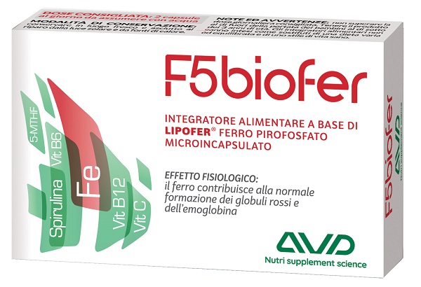 F5 BIOFER 30 CAPSULE BLISTER 14,8 G - Farmacia-flash.it