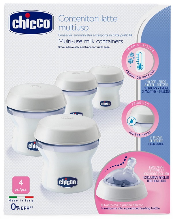 CHICCO CONTENITORE LATTE STEP UP NEW - Farmacia-flash.it