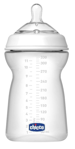 CHICCO BIBERON NATURAL FEEL 6 MESI+330 ML VELOCE - Farmacia-flash.it