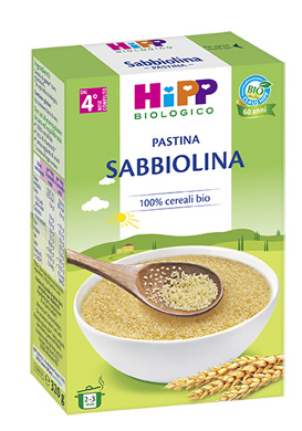 HIPP BIO PASTINA SABBIOLINA 320 G - Farmacia-flash.it