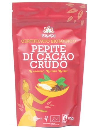PEPITE DI CACAO CRUDO BIO 125 GR - Farmacia-flash.it