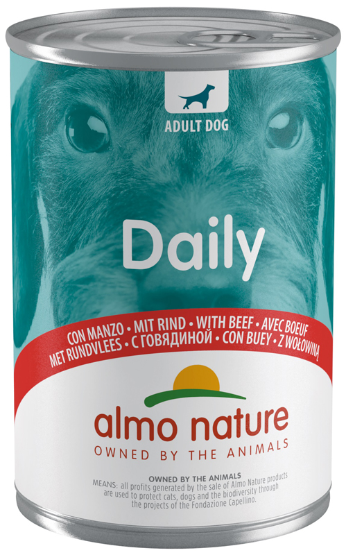 ALMO NATURE DOGS DAILY MENU CON MANZO 400G - Farmacia-flash.it