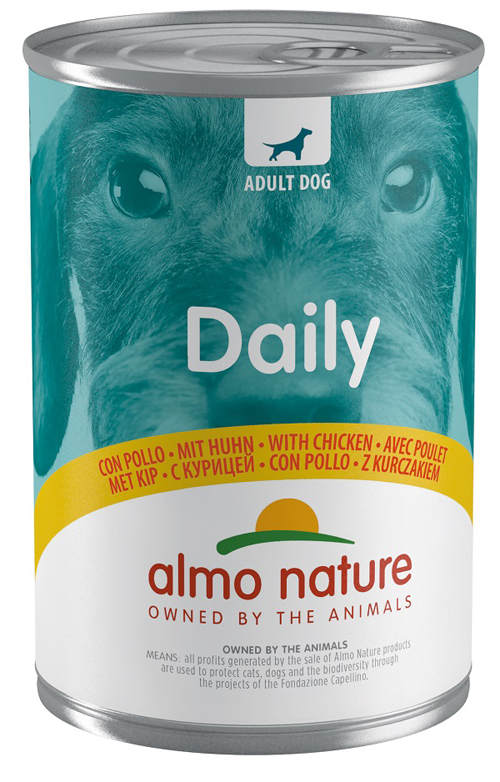 ALMO NATURE DOGS DAILY MENU CON POLLO 400G - Farmacia-flash.it