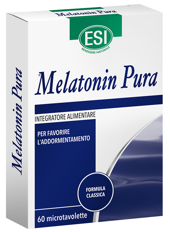 ESI MELATONIN PURA 60 MICROTAVOLETTE - Farmacia-flash.it