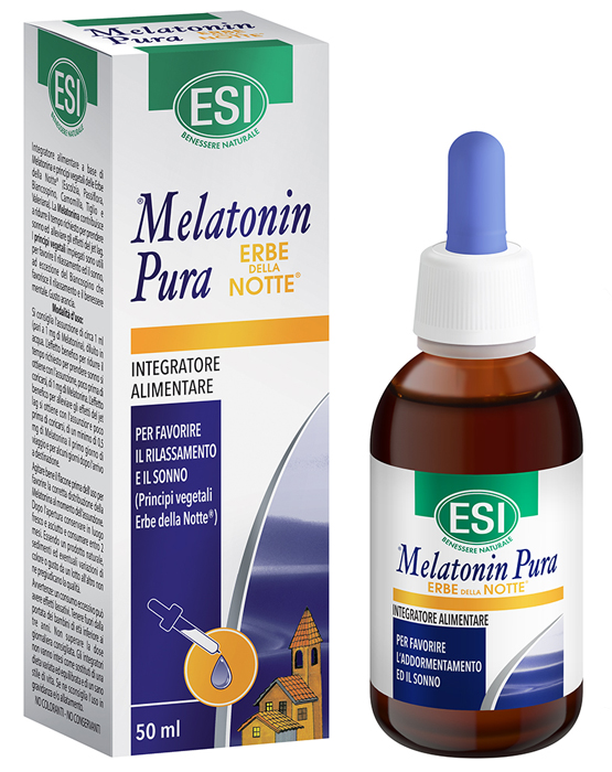 ESI MELATONIN PURA GOCCE ERBE NOTTE 50 ML - Farmacia-flash.it