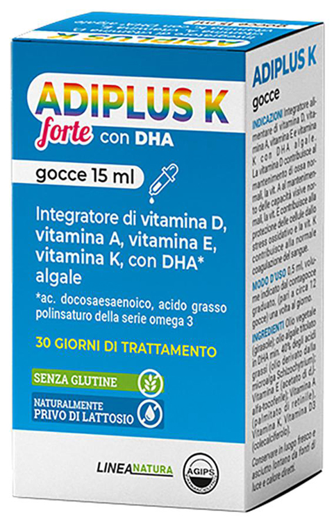 ADIPLUS K FORTE GOCCE FLACONCINO 15 ML - Farmacia-flash.it