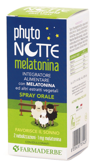 PHYTO NOTTE MELATONINA SPRAY ORALE 30 ML - Farmacia-flash.it
