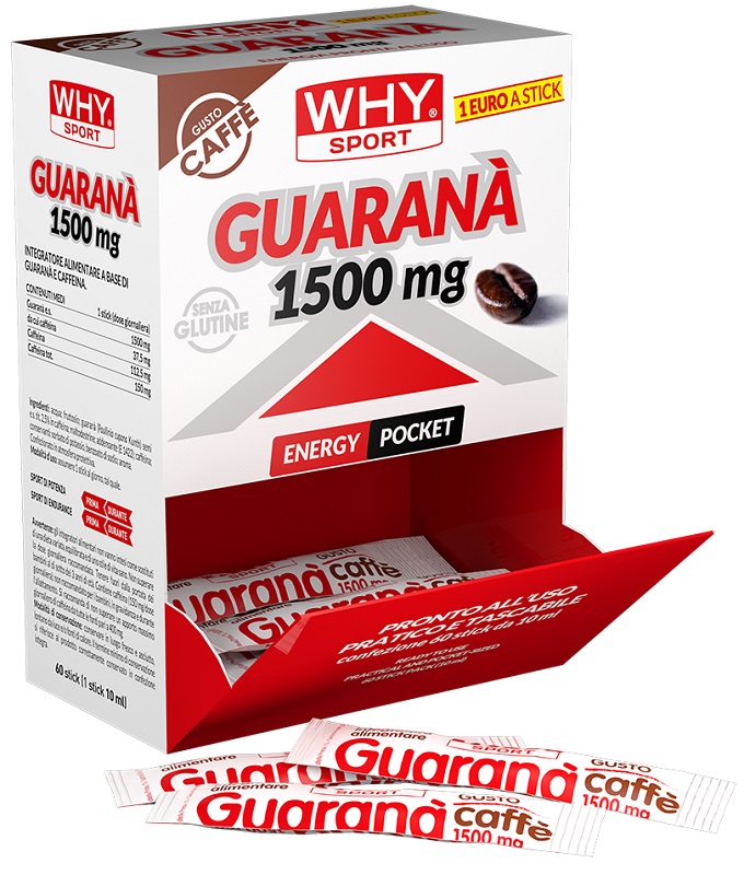 WHY GUARANA' 1500MG 1 BARRETTA STICK 10 ML - Farmacia-flash.it