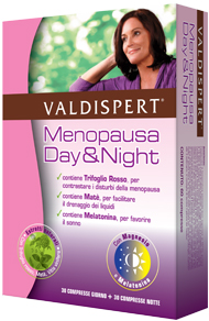 VALDISPERT MENOPAUSA DAY&NIGHT 30+30 COMPRESSE - Farmacia-flash.it