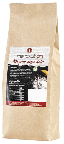 REVOLUTION MIX PANE PIZZA E IMPASTI LIEVITATI 1KG - Farmacia-flash.it
