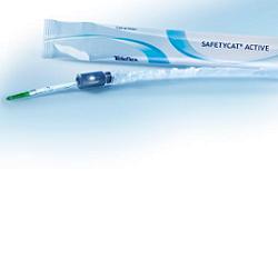 CATETERE VESCICALE AUTOLUBRIFICATO SAFETYCAT ACTIVE ERGOTHAN 30 CM CH 08 - Farmacia-flash.it