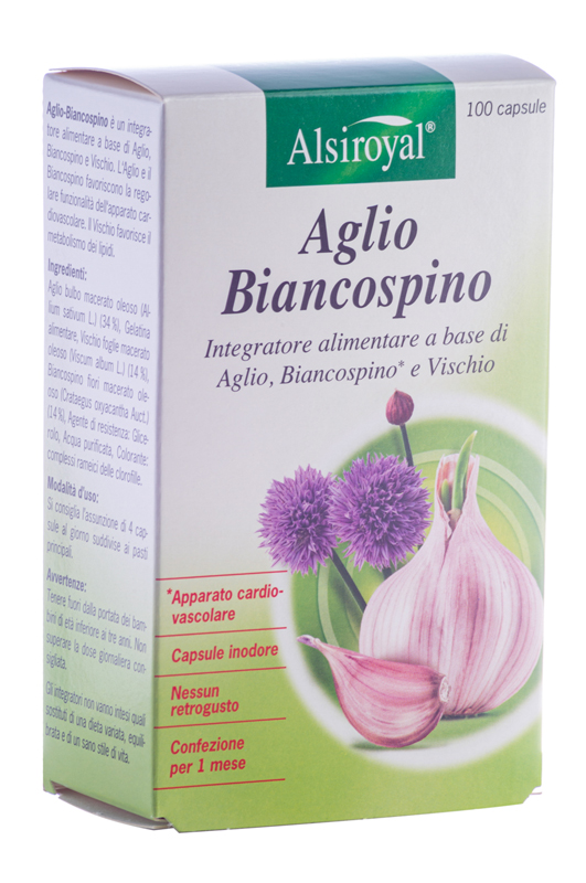 AGLIO BIANCOSPINO 100 CAPSULE - Farmacia-flash.it