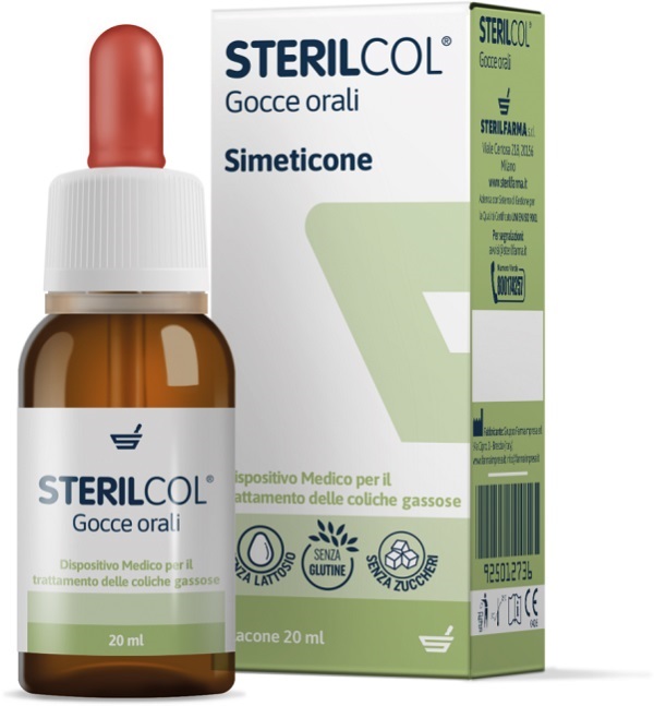 STERILCOL GOCCE ORALI SOSPENSIONE GASTROFUNZIONALE FLACONCINO 20 ML - Farmacia-flash.it