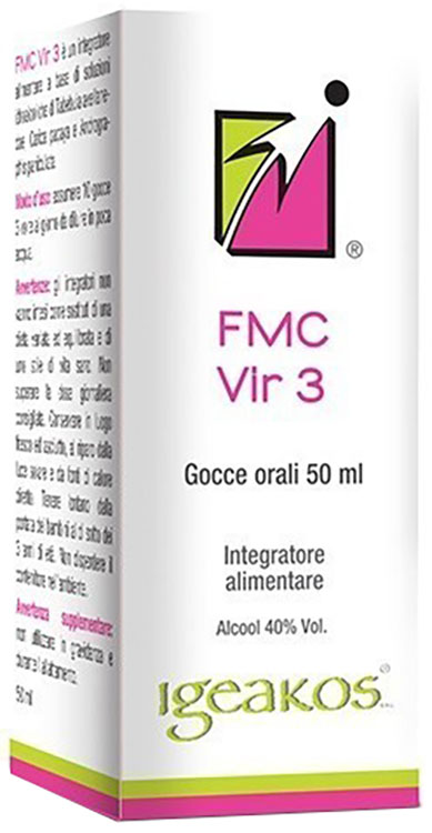 FMC VIR 3 GOCCE ORALI 50 ML - Farmacia-flash.it