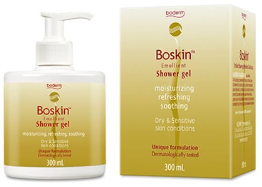 BOSKIN DOCCIA GEL EMOLLIENTE CUOIO CAPELLUTO E PELLE 300 ML - Farmacia-flash.it