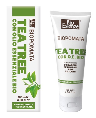 BIOPOMATA TEA TREE 30% BIO TUBETTO 100 ML - Farmacia-flash.it