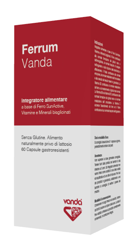 FERRUM VANDA 60 CAPSULE - Farmacia-flash.it