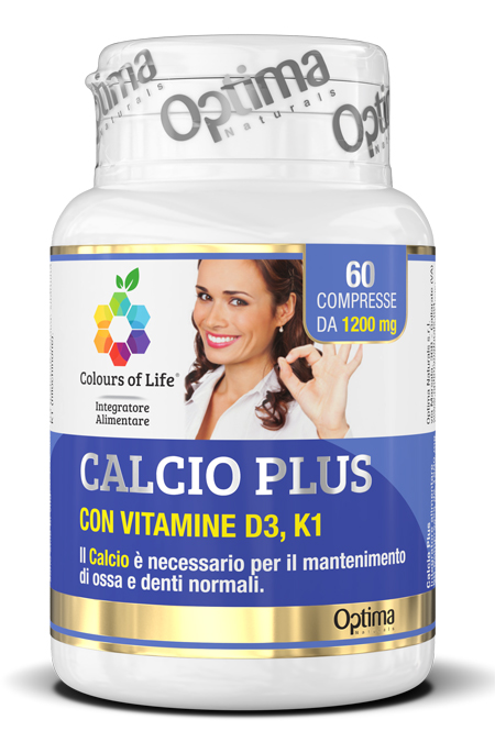 COLOURS OF LIFE CALCIO PLUS 60 COMPRESSE 1200 MG - Farmacia-flash.it