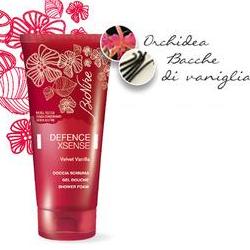 DEFENCE XSENSE DOCCIA SCHIUMA 3 VELVET VANILLA 200 ML - Farmacia-flash.it